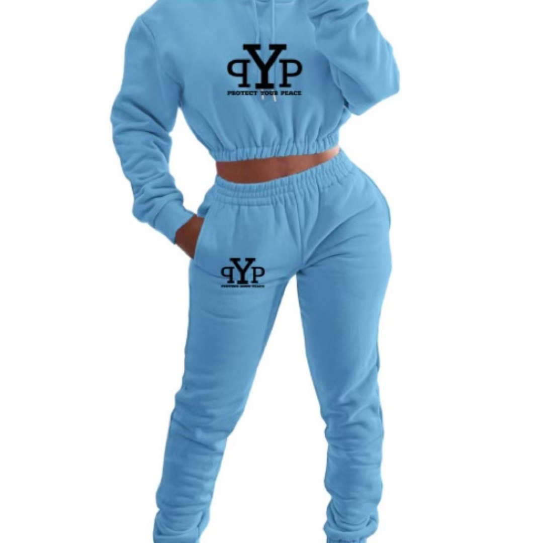 Crop Top Sweatsuit