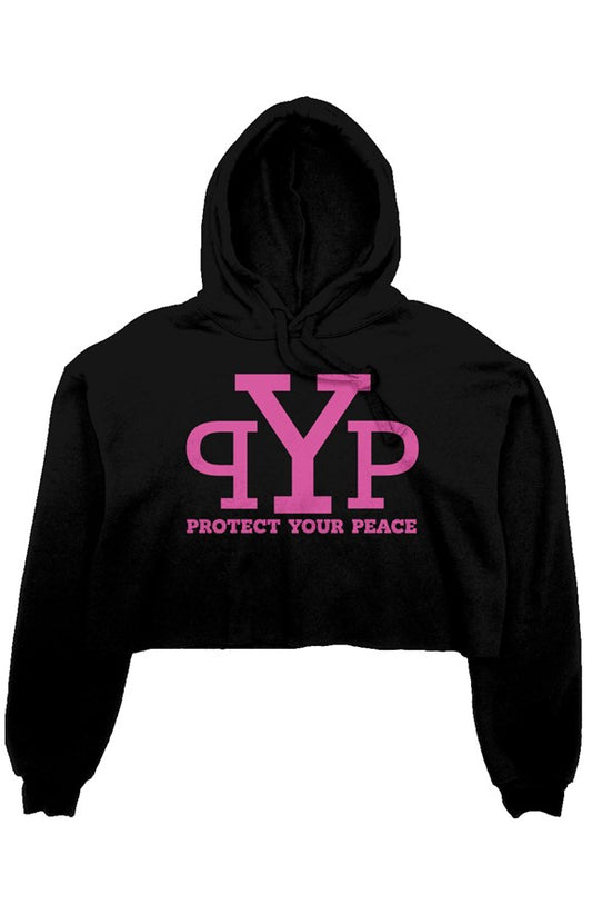 PYP crop fleece hoodie