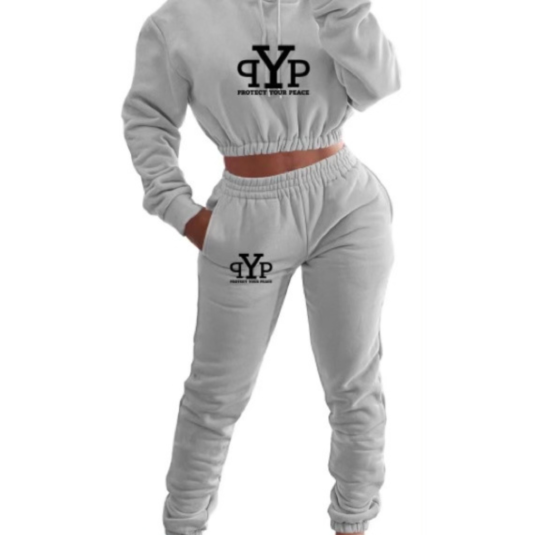 Crop Top Sweatsuit