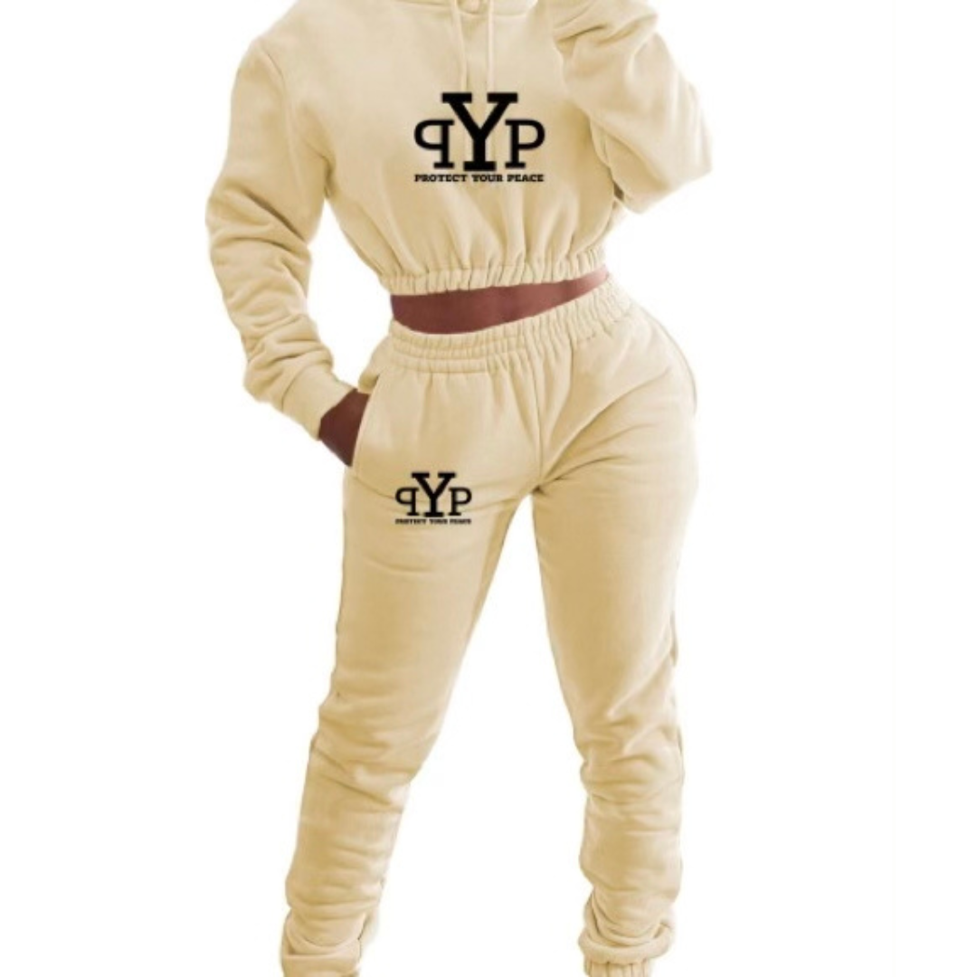 Crop Top Sweatsuit