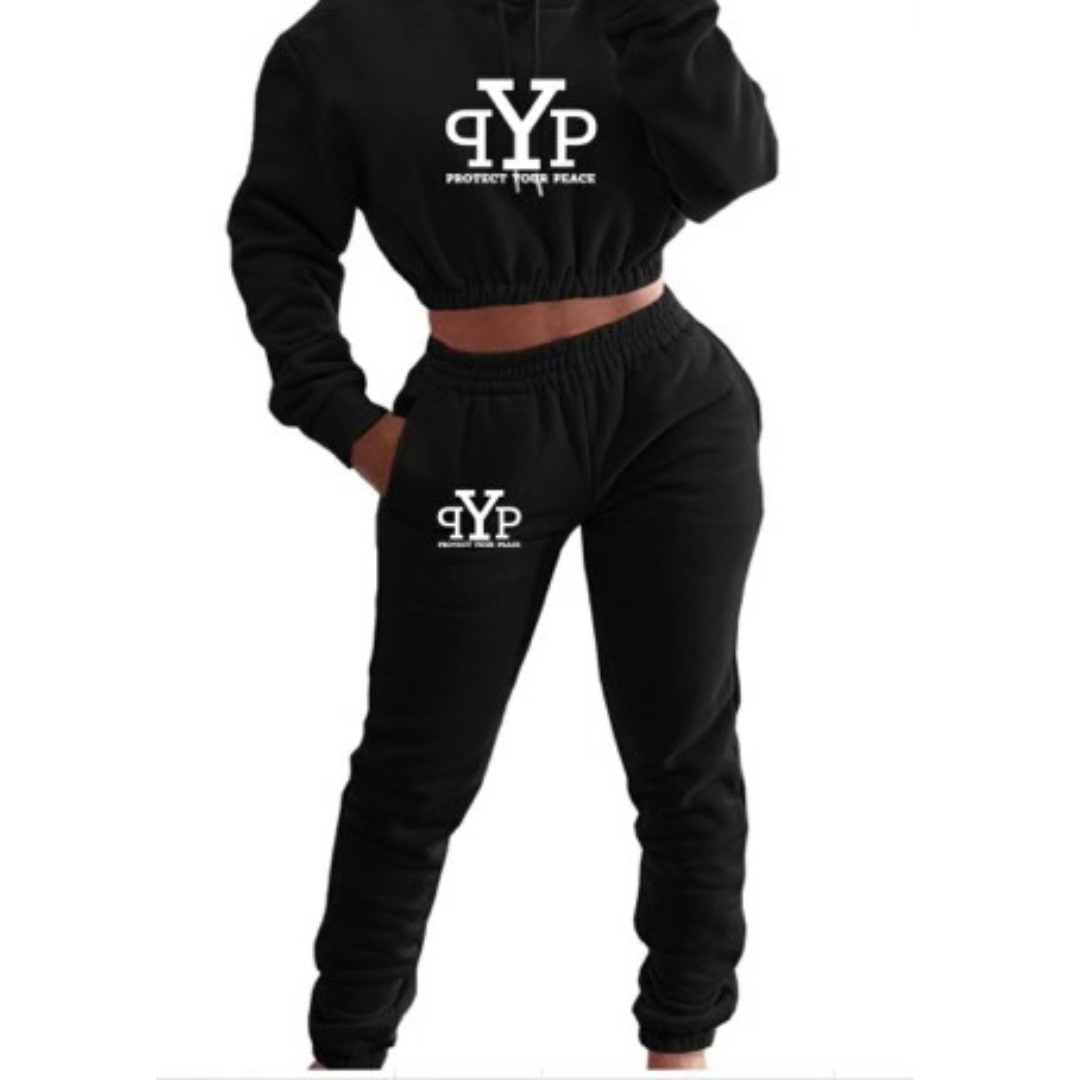 Crop Top Sweatsuit