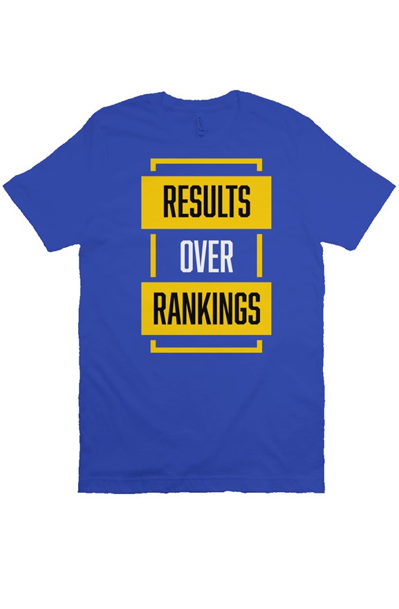 Results over Rankings Unisex Bella Canvas T Shirt