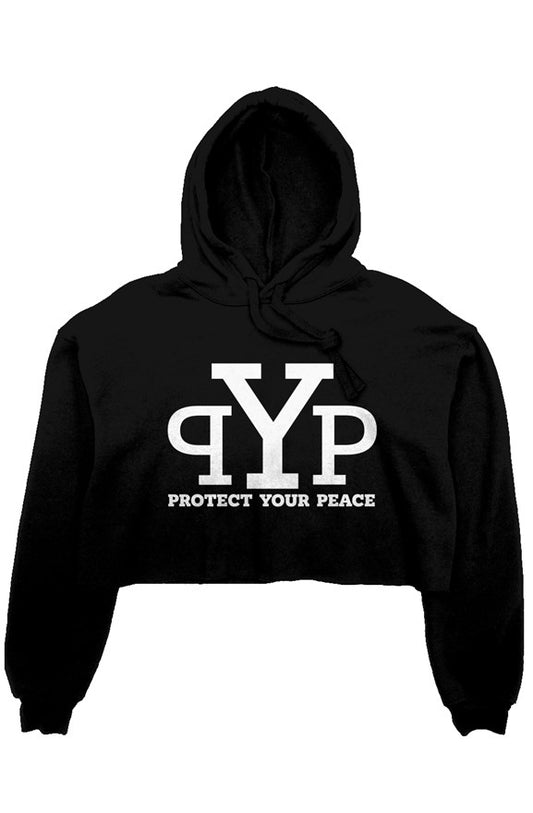 PYP crop fleece hoodie