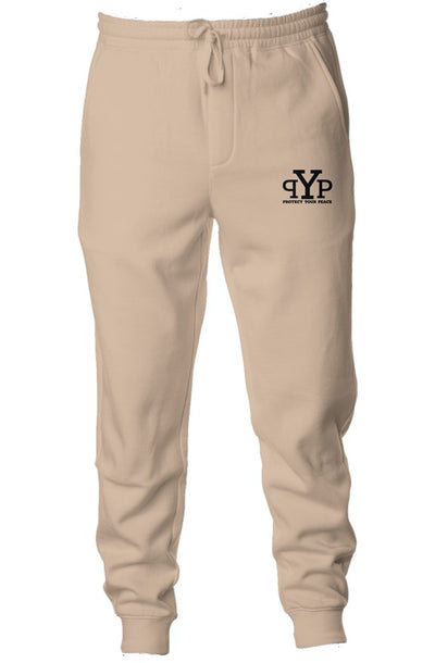Men Pigment Dyed Fleece Joggers