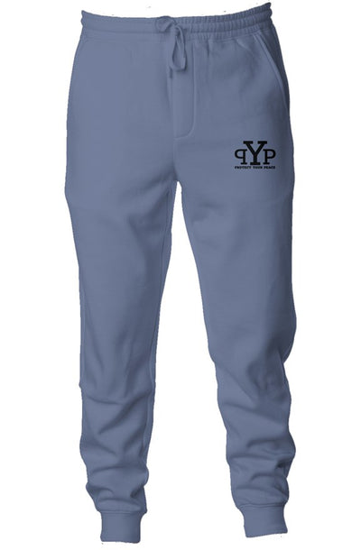 Men Pigment Dyed Fleece Joggers